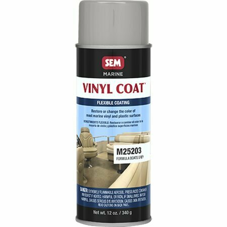 SEM PAINTS Vinyl Coat, Formula Boats Grey M25203